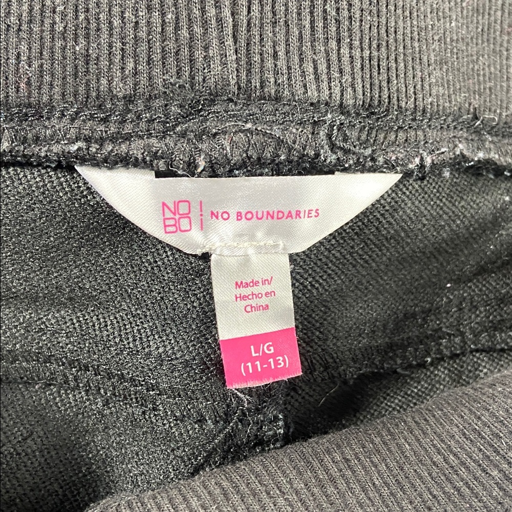 3/$12 No Boundaries Black Legging Jegging Stretch Skinny Pants Size 11/13 Large - Picture 9 of 10